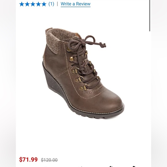 Sperry Celeste Wedge Bootie sz9.5 - Picture 8 of 8